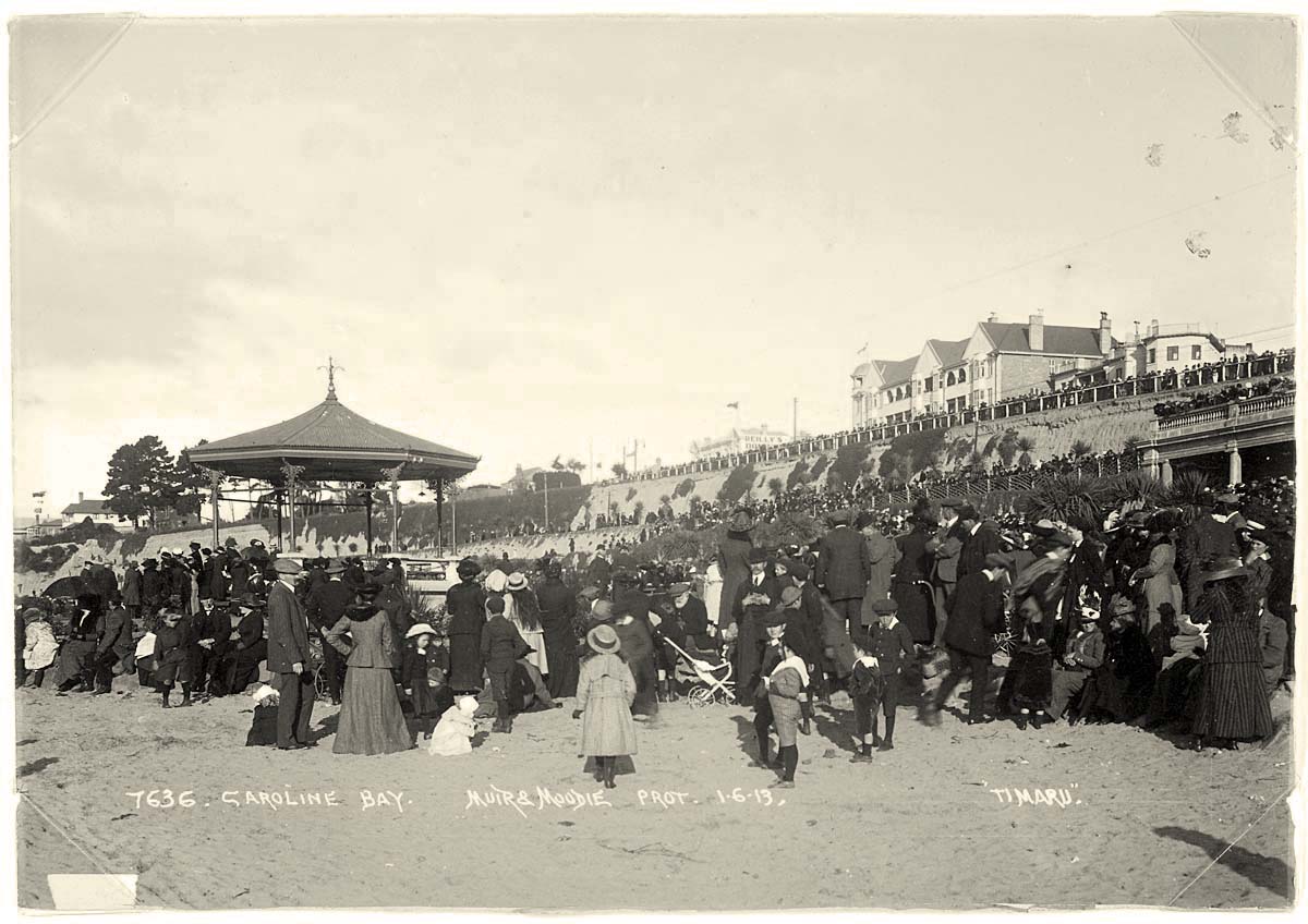 Timaru. Caroline Bay, 1913