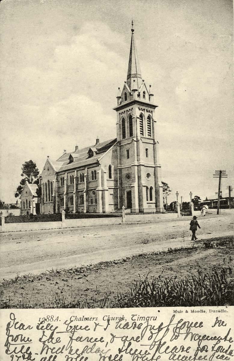 Timaru. Chalmers Church, 1905