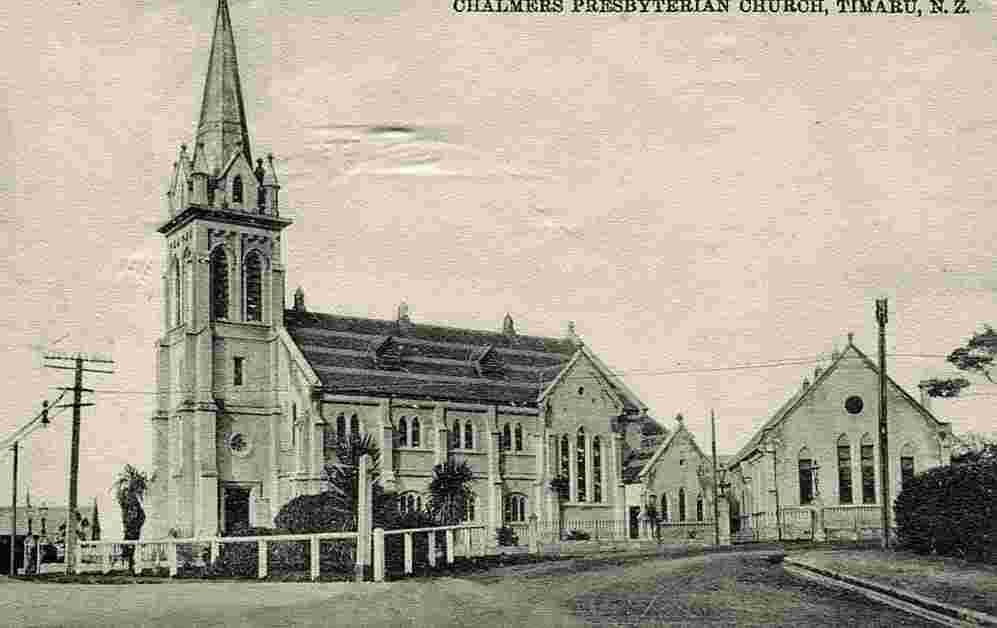 Timaru. Chalmers Presbyterian Church, 1910