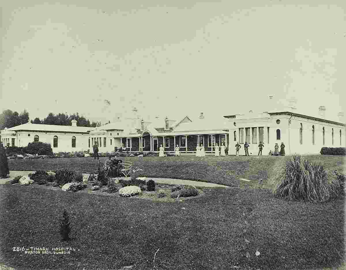 Timaru. Hospital, 1880s