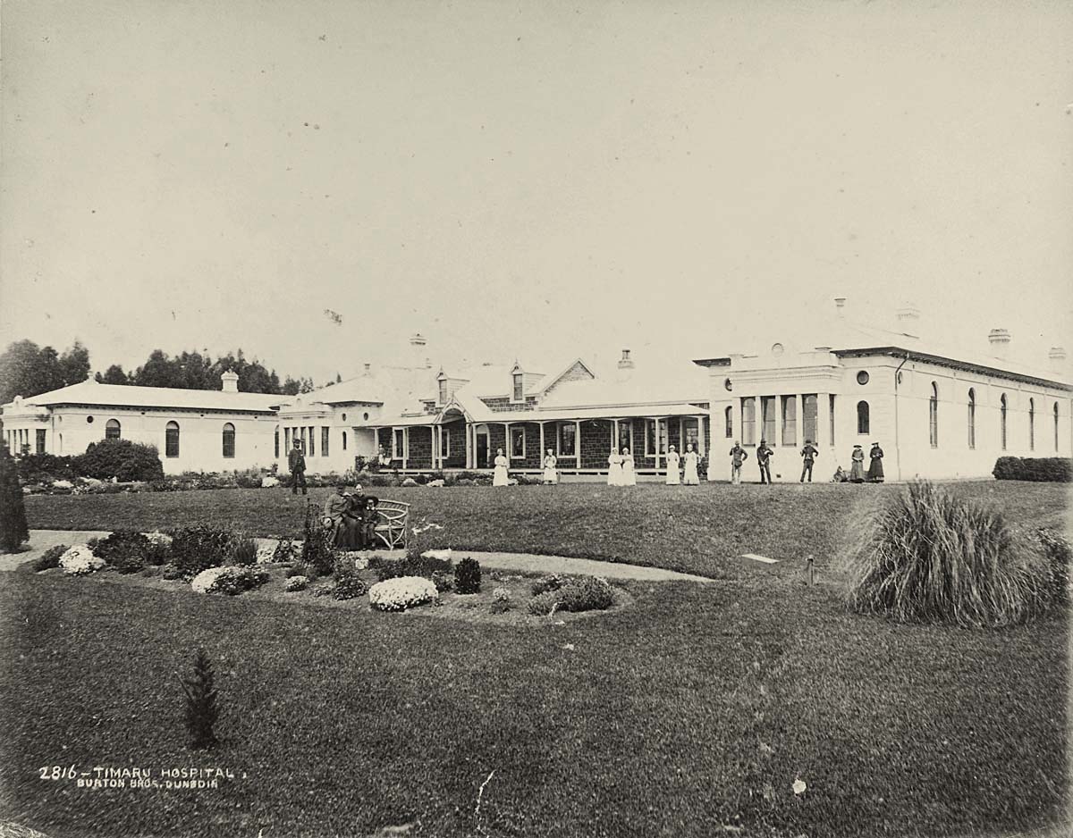 Timaru. Hospital, 1880s