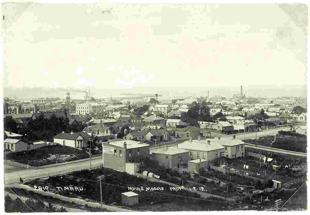 Timaru. Panorama of the City, 1912