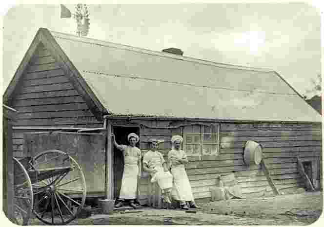 Upper Hutt. First bakehouse, circa 1890s