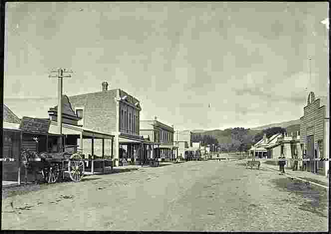 Upper Hutt. Main Street, circa 1890s