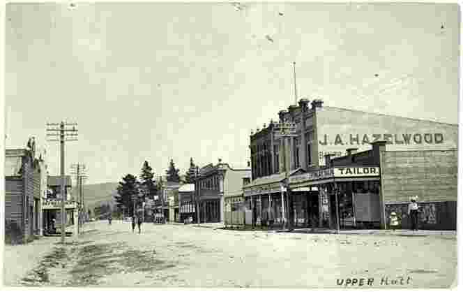 Upper Hutt. Main Street, 1914
