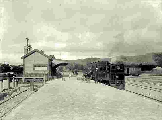 Upper Hutt. Railway Station, circa 1910